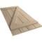Ekena Millwork Rustic Four Board Joined Board-n-Batten Rough Sawn Faux Wood Shutters w/Z-Board, 22W x 36H, PR SHUBJZ22X36RSPR - alternate 9